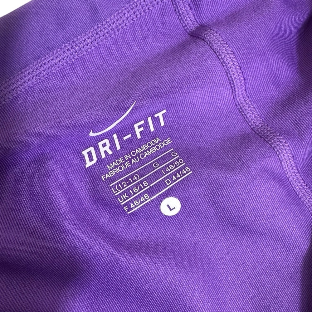 NikeCourt Victory Dri-FIT‎ Purple Tennis Skort Women’s Size L - Picture 3 of 6